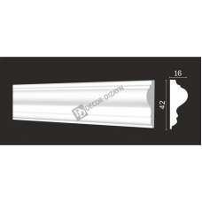 Молдинг Decor Dizayn DD301 Полистирол 2000*42*16 мм