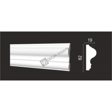 Молдинг Decor Dizayn DD606 Полистирол 2000*82*19 мм
